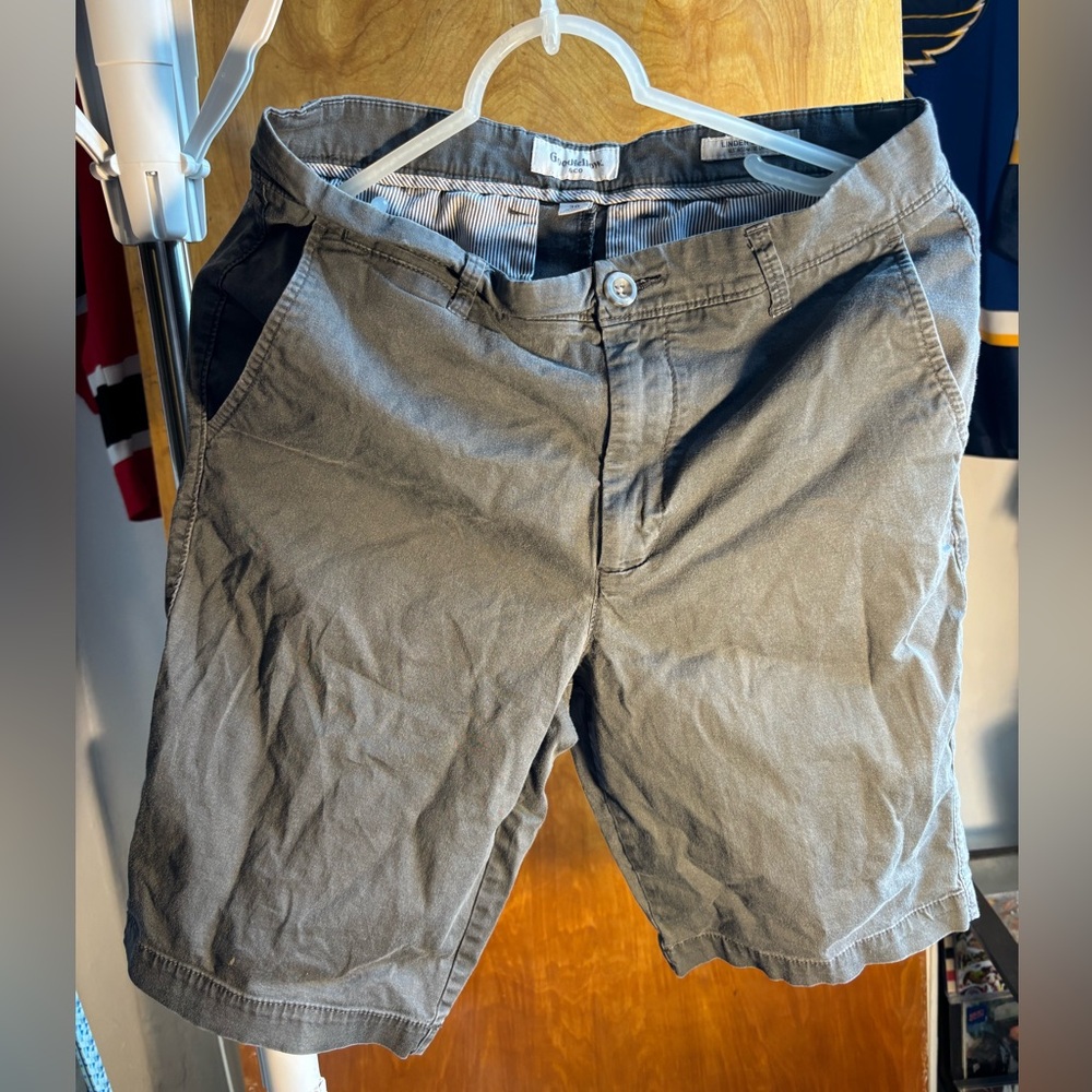 Goodfellow & Co Men's Dark Grey Flat Front Shorts